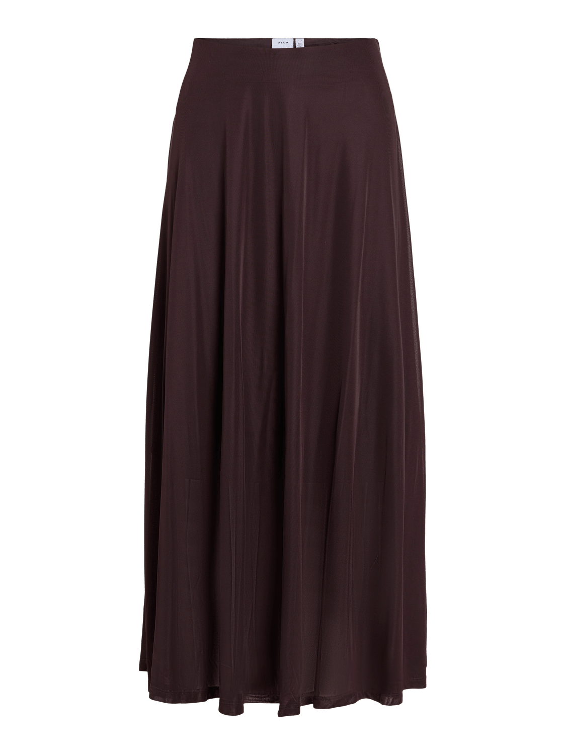 VIKARFA Midi Skirt - Coffee Bean - VERO MODA & VILA Bergvik
